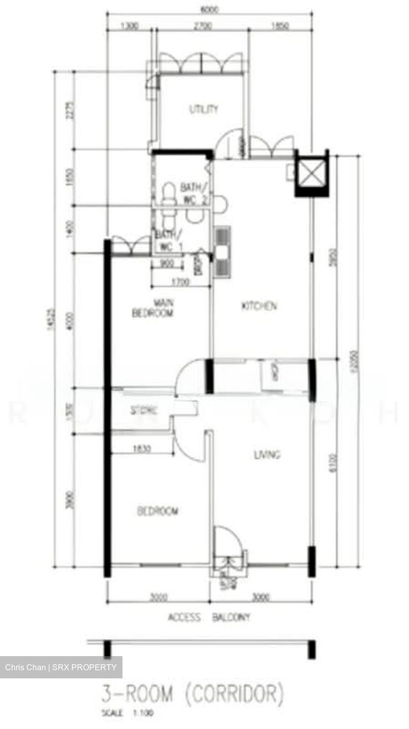 Blk 116 Bedok North Road (Bedok), HDB 3 Rooms #598160381